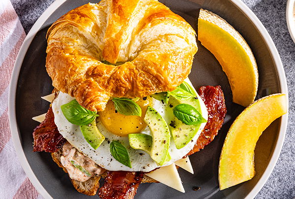 Ultimate Croissant Breakfast Sandwich